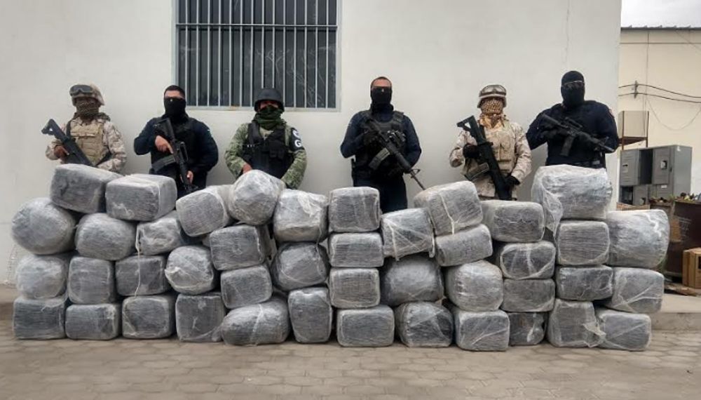 Ejército Realiza Importante Decomiso De Droga En Mexicali