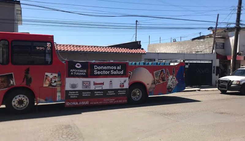 Facilitan Entrega De Donativos Para 'Apoyemos A Tijuana', Con Camión