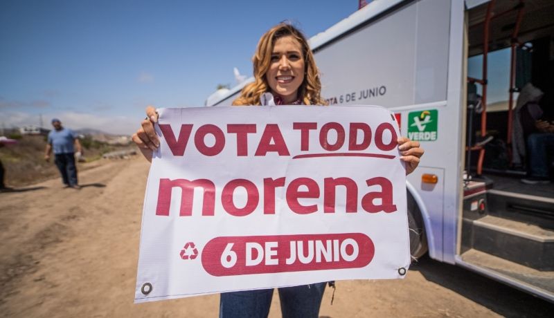 6 de junio, salgamos en familia a votar por Morena': Marina de Pilar