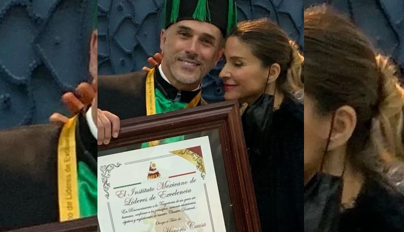 Sergio Mayer Presume Doctorado Honoris Causa - Fama